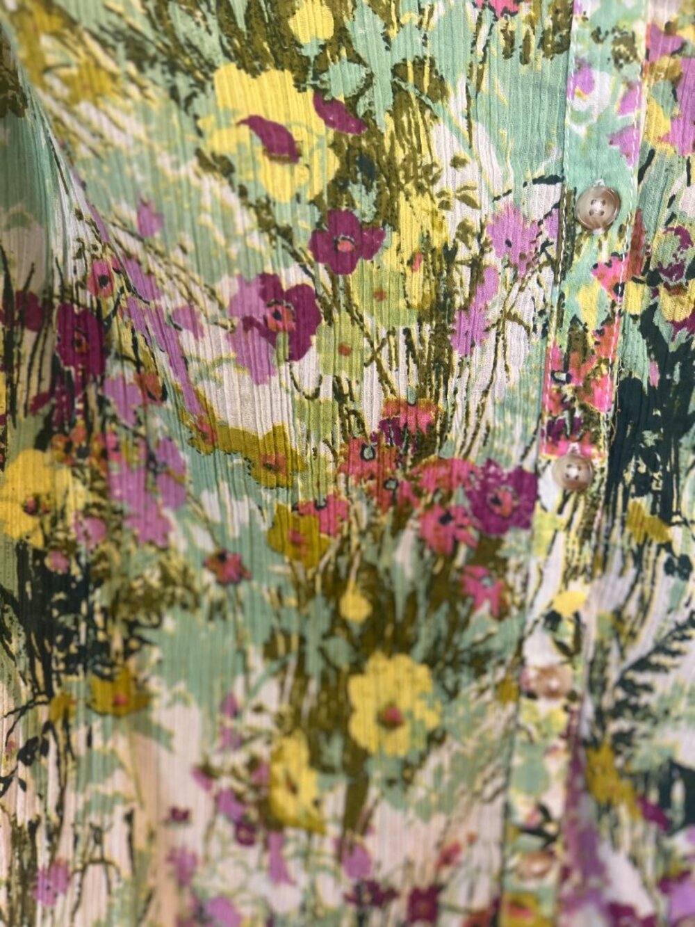 Anthropologie Pilcro Floral Boho Blouse - Picture 3 of 6